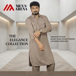 Pakistani Pathan Kabli - Platinum Gray